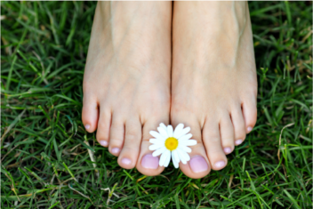 Going barefoot? Here are some safety tips.
