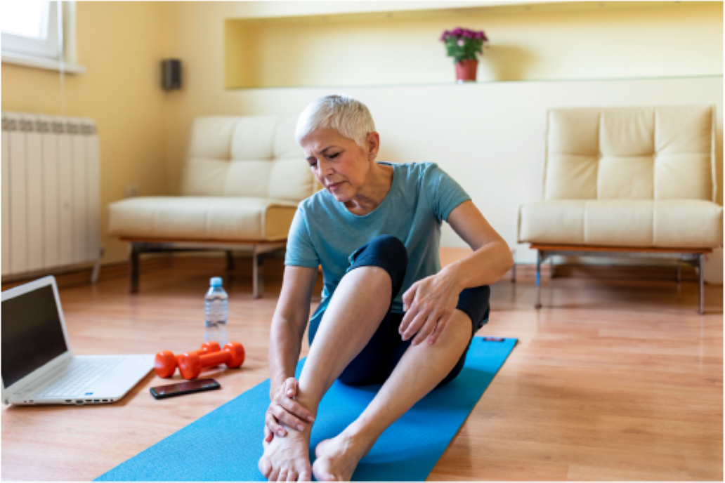Your foot fracture may be an early sign of osteoporosis.